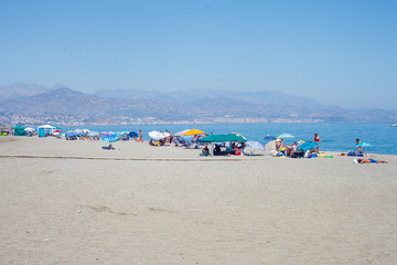 People on beach