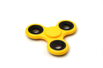 toy anti-stress spinner on a white background