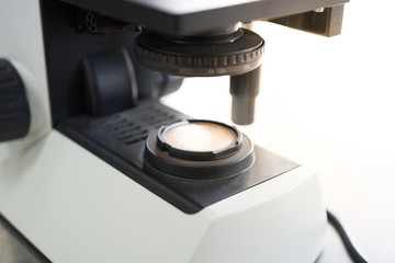 A medical equipment, Laboratory Microscope.