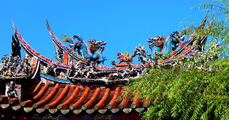 Traditional chinese architecture decoration