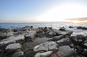 Fototapeta na wymiar Meer in Kroatien