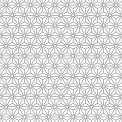 Fototapeta premium Retro Seamless Pattern Stars Grey
