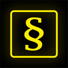 Neon Button App - Paragraph