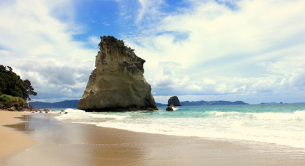 Cathedral Cove (Te Whanganui-A-Hei) Marine Reserve in New Zealand