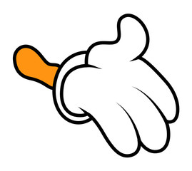Empty Cartoon Hand