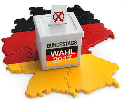 Wahl 2017 Deutschland und Urne