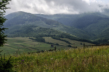 Ukraina wzgórza 