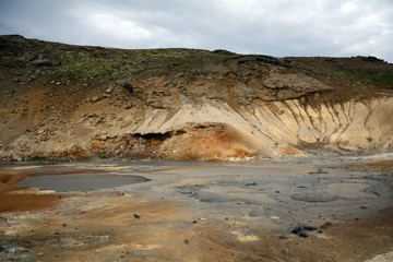 Geothermal area, Krysuvik, Iceland