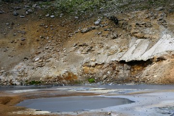Geothermal area, Krysuvik, Iceland