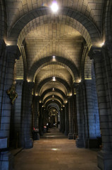 Interior of Saint Nicholas Cathedral in Monaco-Ville, Monaco.