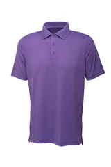 Golf purple tee shirt for man or woman