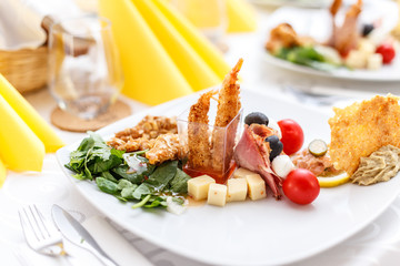 Appetizers plate