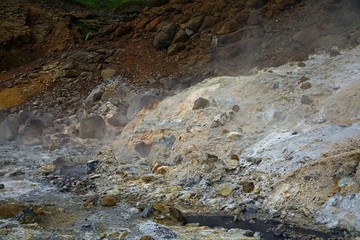 Geothermal area, Krysuvik, Iceland