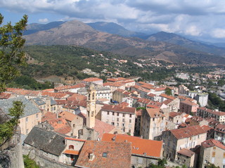 Fototapeta na wymiar Corte - Corsica - France
