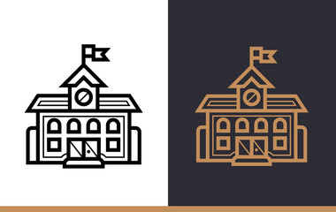 Outline icon for education. High quality modern icons for suitable for design templates