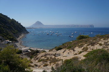 Calanque Sardinera à Xabia en Espagne
