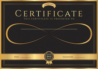 black certificate