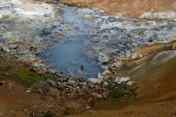 Geothermal area, Krysuvik, Iceland