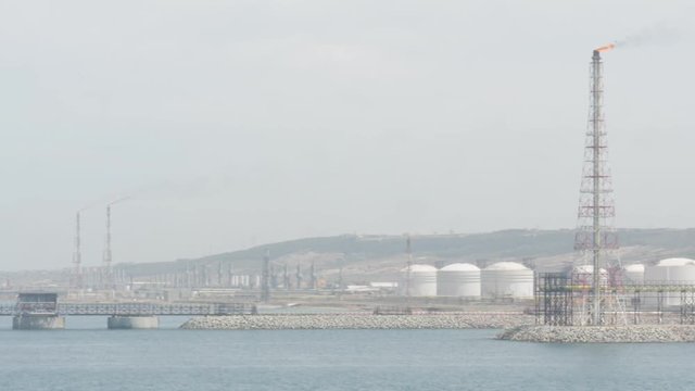 Gas transportation facility of industrial giant