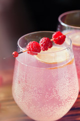 Sparklind pink raspberry lemonade