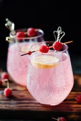 Sparklind pink raspberry lemonade