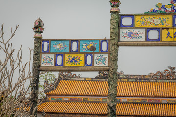 Old Gates at the Entrance of the Imperial City of Hue, Vietnam © Paulo