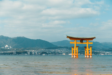 Fototapeta premium Itsukushima w Japonii
