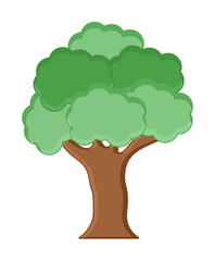 Cartoon Tree Vector