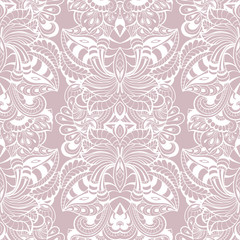  seamless pattern with lace.  Vector hand drawn background  for textile, print, wallpapers, wrapping.