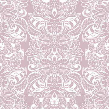  seamless pattern with lace.  Vector hand drawn background  for textile, print, wallpapers, wrapping.