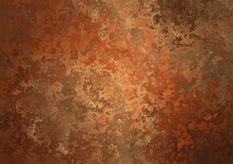 Red rusty background, grunge texture
