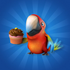 Fun parrot