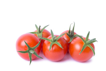 fresh red cherry tomatoes