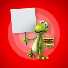 Fun lizard