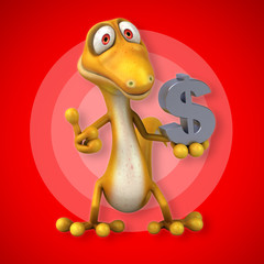 Fun lizard