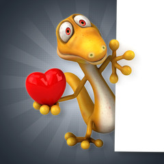 Fun lizard