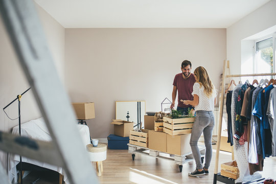 Couple Moving In
