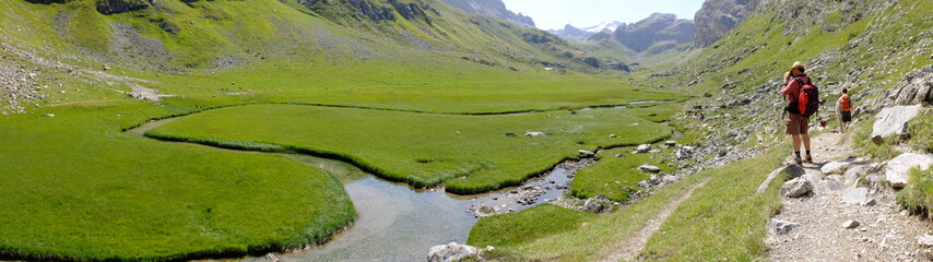 du refuge de Rosuel au lac de la Plagne