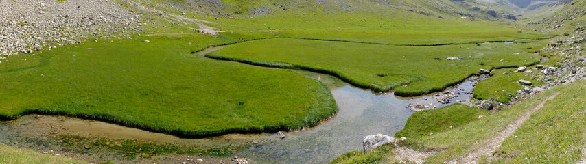 du refuge de Rosuel au lac de la Plagne