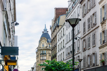 old fashioned paris france - with space for text or image