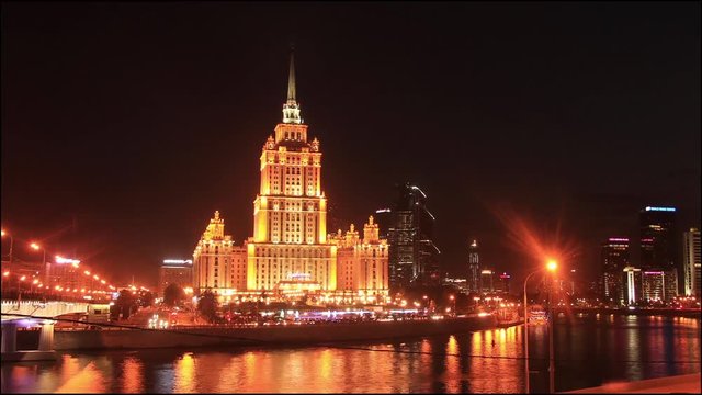 Гостиница Рэдиссон Ройал. Таймлапс