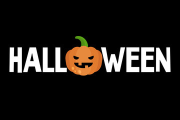 Halloween conceptual sign