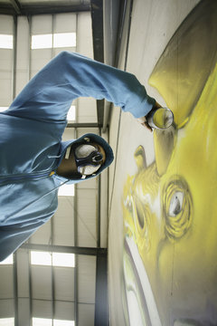 Graffiti Artist Painting