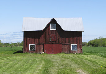 Rural Ontario fruit storage shed