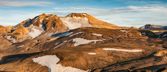 Massif du Kerlingarfjoll en Islande