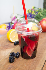 Summer drink, Sangria.