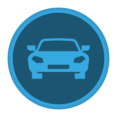 Obraz premium App Icon blau Auto