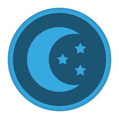 App Icon blau Ruhemodus