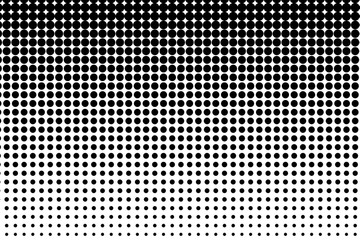 Halftone pattern. Comic background. Dotted retro backdrop with circles, dots. 