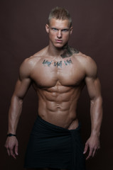 Male bodybuilder